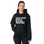 Hockey Hooded Sweatshirt - The Cold Never Bothered Me Anyway #HockeyMom
