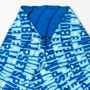 Volleyball Gameday Puffle Blanket - Bump Set Spike