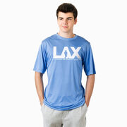 Guys Lacrosse Short Sleeve Performance Tee - I'd Rather Lax