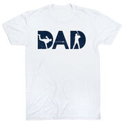 Baseball T-Shirt Short Sleeve - Baseball Dad Silhouette