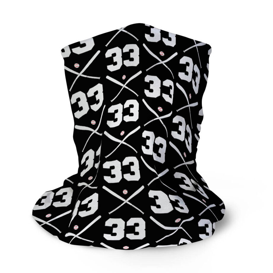 Baseball Multifunctional Headwear - Custom Team Number Repeat RokBAND