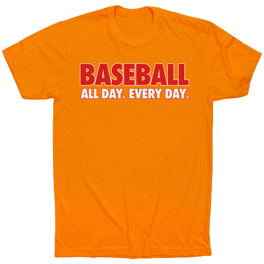 Baseball Short Sleeve T-Shirt - Baseball All Day Everyday