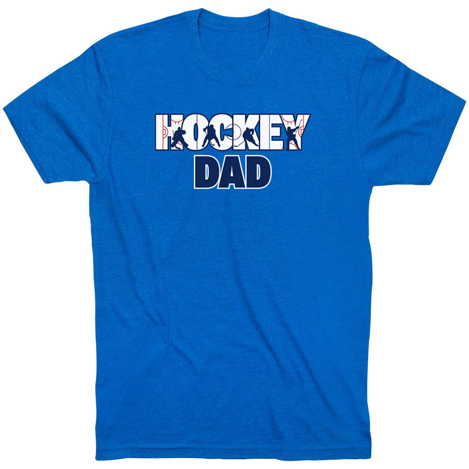 Hockey Short Sleeve T-Shirt - Hockey Dad Life