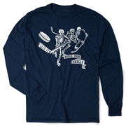 Hockey Tshirt Long Sleeve - Dangle Snipe Skelly