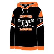 ChalkTalk Custom Team Hoodie - Guys Lacrosse Crossed Sticks