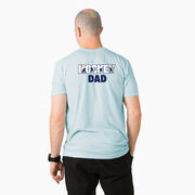 Hockey Short Sleeve T-Shirt - Hockey Dad Life (Back Design) 