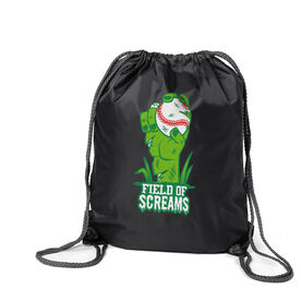 Baseball Drawstring Backpack - Field Of Screams