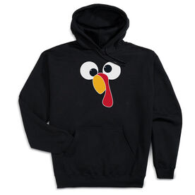 Hooded Sweatshirt - Goofy Turkey