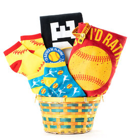 Softball Easter Basket - Home Run Softball