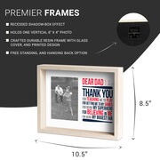 Baseball Premier Frame - Thanks Dad