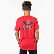 Baseball Short Sleeve T-Shirt - It's Bats (Back Design)