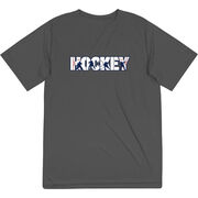 Hockey Short Sleeve Performance Tee - Hockey Life