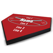 Baseball Personalized Team Home Plate Plaque