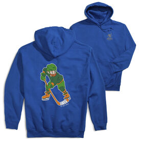 Hockey Hooded Sweatshirt - St. Hat-Trick (Back Design) 