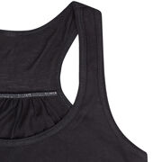 Hockey Flowy Racerback Tank Top - Hockey Mom Sticks