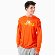 Wrestling Long Sleeve Performance Tee - Just Wrestle