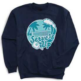 Pickleball Crewneck Sweatshirt - Serve's Up