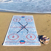 Hockey Premium Beach Towel - Hockey Rink