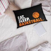 Basketball Pillowcase - Eat Sleep Basketball