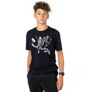 Hockey T-Shirt Short Sleeve - Dangle Snipe Skelly