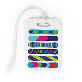 Snowboarding Bag/Luggage Tag - Snowboards