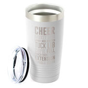 Cheerleading 20 oz. Double Insulated Tumbler - Cheer Words