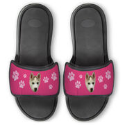 Personalized Repwell&reg; Slide Sandals - Custom Dog Photo