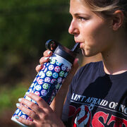 Soccer Water Bottle - Girl Soccer Player