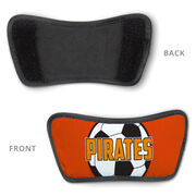 Soccer Repwell&reg; Sandal Straps - Soccer Ball with Text