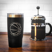 Basketball 20 oz. Double Insulated Tumbler - Icon