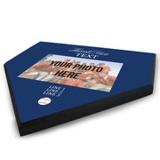 Baseball Home Plate Plaque - Thank You With Photo