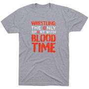 Wrestling T-Shirt Short Sleeve - Blood Time