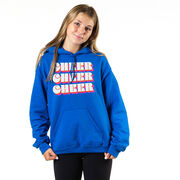 Cheerleading Hooded Sweatshirt - Retro Cheer