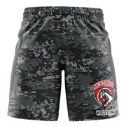 Custom Team Shorts - Wrestling Digital Camo
