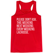 Lacrosse Flowy Racerback Tank Top - All Weekend Lacrosse
