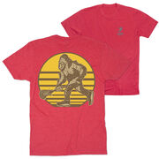 Guys Lacrosse Short Sleeve T-Shirt - BigFoot (Back Design)