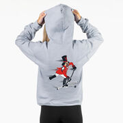 Hockey Hooded Sweatshirt - Crushing Goals (Back Design)