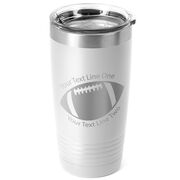 Football 20 oz. Double Insulated Tumbler - Icon