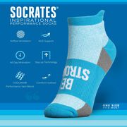 Socrates&reg; Woven Performance Sock - Be Strong