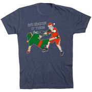 Guys Lacrosse Short Sleeve T-Shirt - Checking It Twice Lacrosse