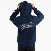 Pickleball Hooded Sweatshirt - Kind Of A Big Dill (Back Design)