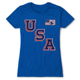 Hockey Women's Everyday Tee - Hockey USA Gold