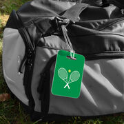 Tennis Bag/Luggage Tag - Crossed Rackets