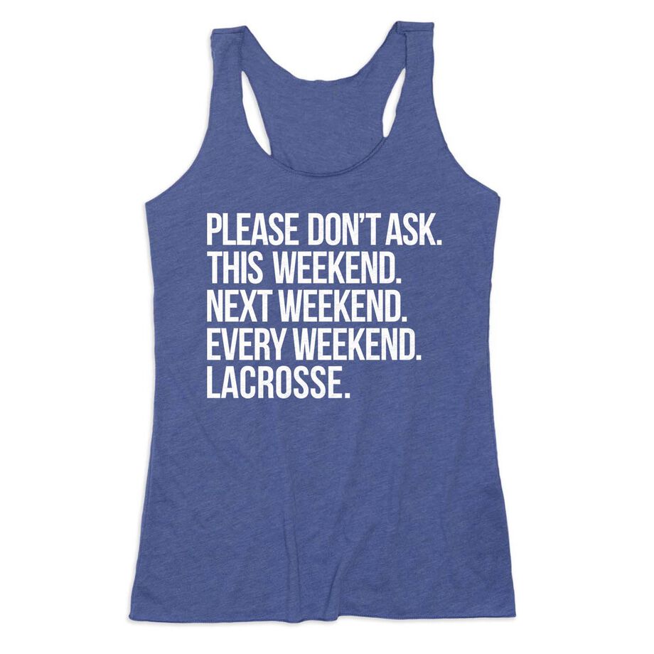 Girls Lacrosse Women's Everyday Tank Top - All Weekend Lacrosse