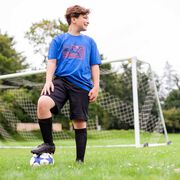 Soccer T-Shirt Short Sleeve - Guys Soccer Land That We Love