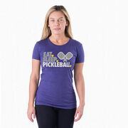 Pickleball Women's Everyday Tee - Eat. Sleep. Pickleball