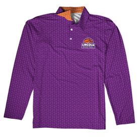 Custom Team Long Sleeve Polo -  Basketball