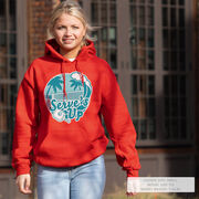 Pickleball Hooded Sweatshirt - Serve's Up