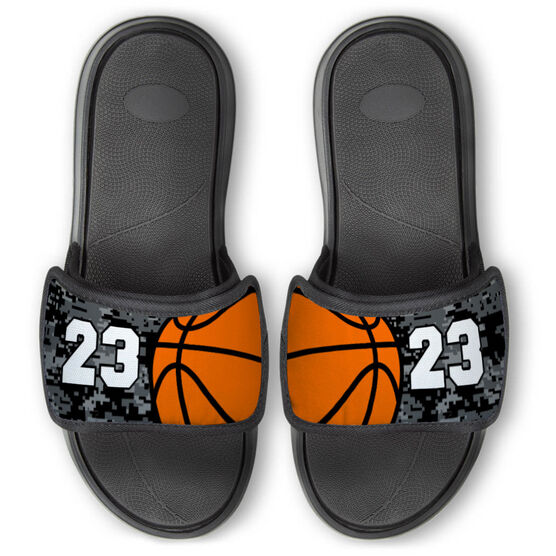Basketball Repwell&reg; Slide Sandals - Digi Camo