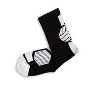 Volleyball Woven Mid-Calf Socks - Superelite (Black/White)